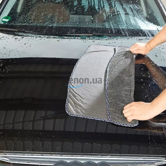 SONAX Microfaser Trocken Tuch Plus полотенце из микрофибры 80х50 см 520 gsm, изображение 6