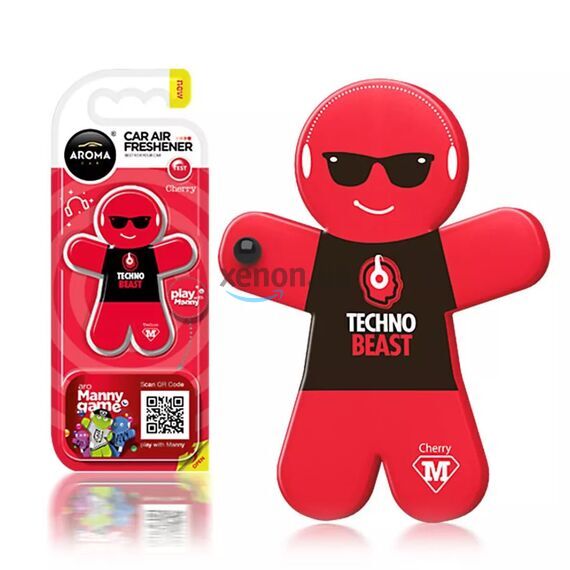 Ароматизатор Aroma Car Manny Cherry: соковитий аромат вишн, зображення 2 Ароматизатор Aroma Car Manny Cherry: соковитий аромат вишн, зображення 2
