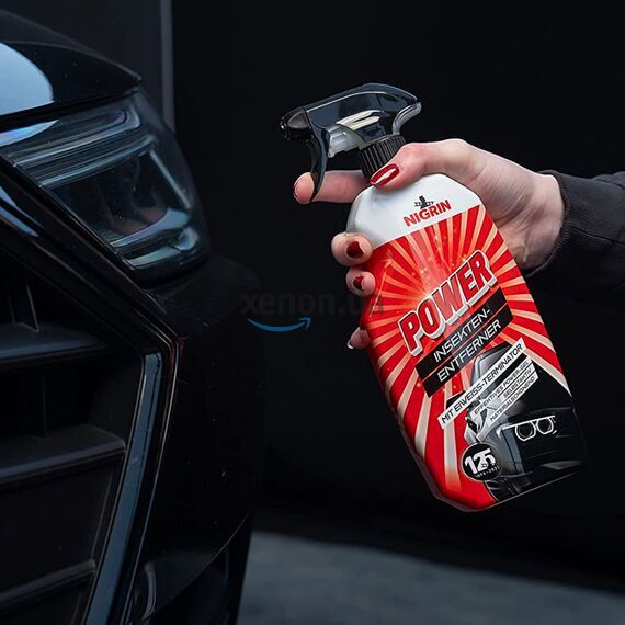 NIGRIN POWER Insekten-Entferner mit Eiweiß-Terminator очиститель следов насекомых антимошка 750 л, изображение 2