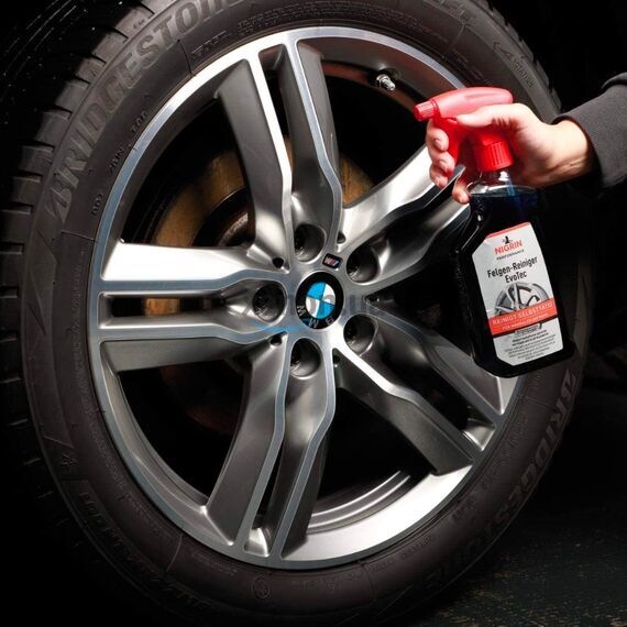 NIGRIN Performance Felgen-Reiniger EvoTec бескислотный активный очиститель дисков с индикатором 500 мл, изображение 4