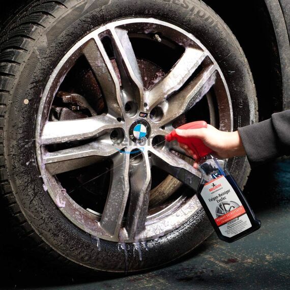 NIGRIN Performance Felgen-Reiniger EvoTec бескислотный активный очиститель дисков с индикатором 500 мл, изображение 6