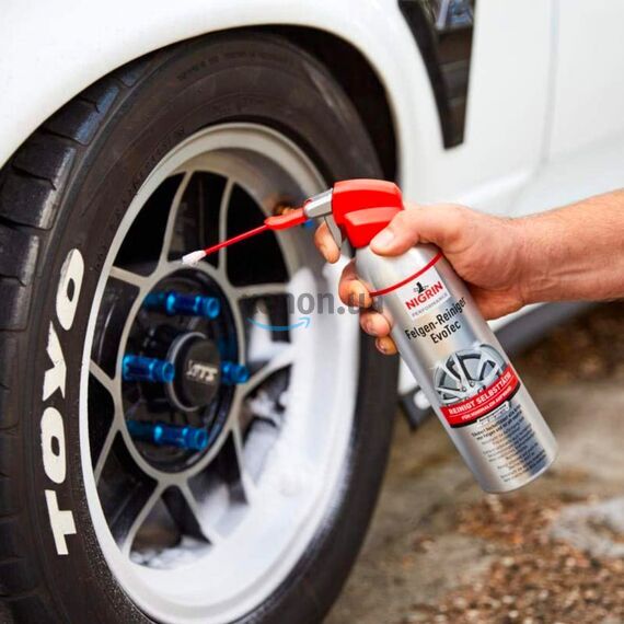 NIGRIN Performance Felgen-Reiniger EvoTec Aerosol пінний очисник дисків з індикатором 500 мл, зображення 4