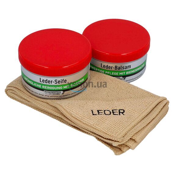 NIGRIN Performance Leder-Pflege-Set Seife +Balsam набор для ухода за кожей 2х250 мл, изображение 3