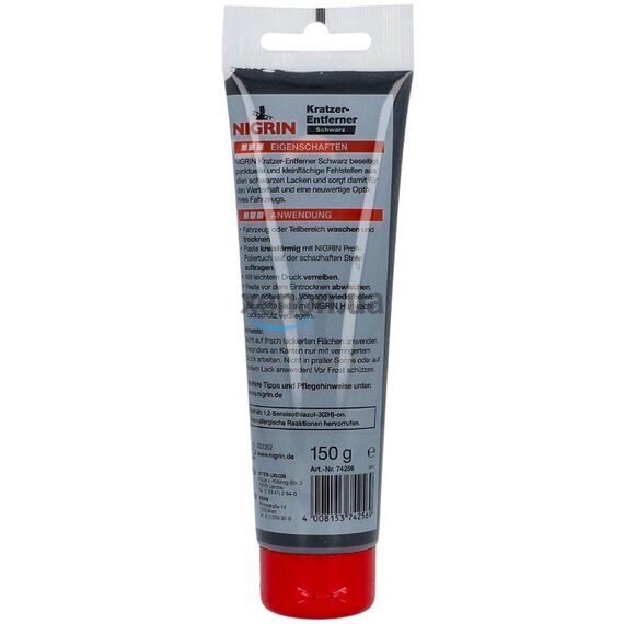 NIGRIN Performance Kratzer-Entferner Schwarz чорний антиподряпин 150 г, зображення 2