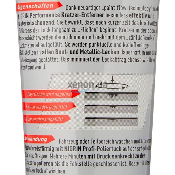 NIGRIN Performance Kratzer-Entferner Universal универсальный антицарапин 150 г, изображение 3