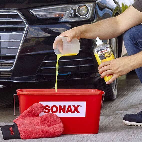 SONAX Wash & Wax автошампунь із воском 500 мл, Обʼєм: 500 мл, Запах: Без запаху, зображення 2
