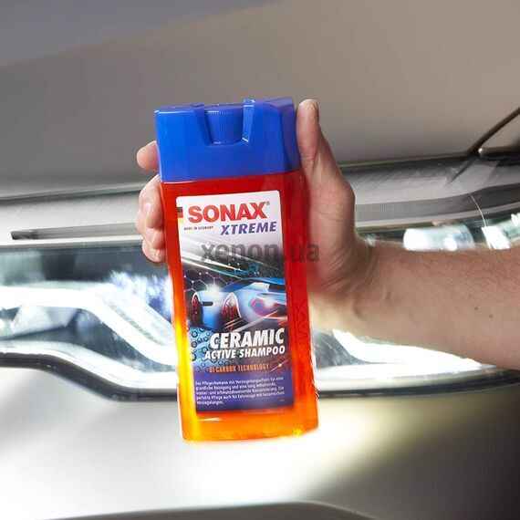 SONAX XTREME Ceramic ActiveShampoo керамічний автошампунь 500 мл, зображення 3