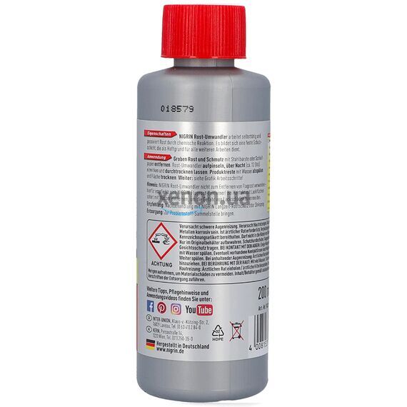 NIGRIN Rostumwandler преобразователь ржавчины 200 мл, изображение 3 NIGRIN Rostumwandler преобразователь ржавчины 200 мл, изображение 3