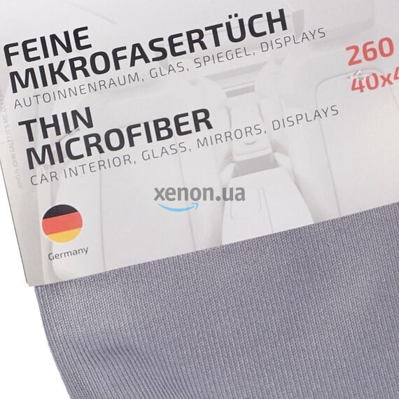 WIPERS Feine MikrofaserTüch ніжна тонка серветка з мікрофібри (Німеччина) 40х40 см 260 gsm, зображення 4 WIPERS Feine MikrofaserTüch ніжна тонка серветка з мікрофібри (Німеччина) 40х40 см 260 gsm, зображення 4