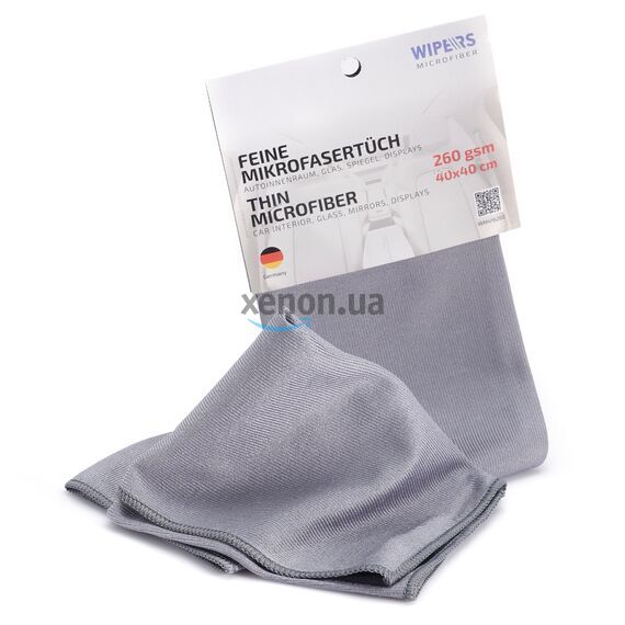 WIPERS Feine MikrofaserTüch ніжна тонка серветка з мікрофібри (Німеччина) 40х40 см 260 gsm, зображення 2 WIPERS Feine MikrofaserTüch ніжна тонка серветка з мікрофібри (Німеччина) 40х40 см 260 gsm, зображення 2
