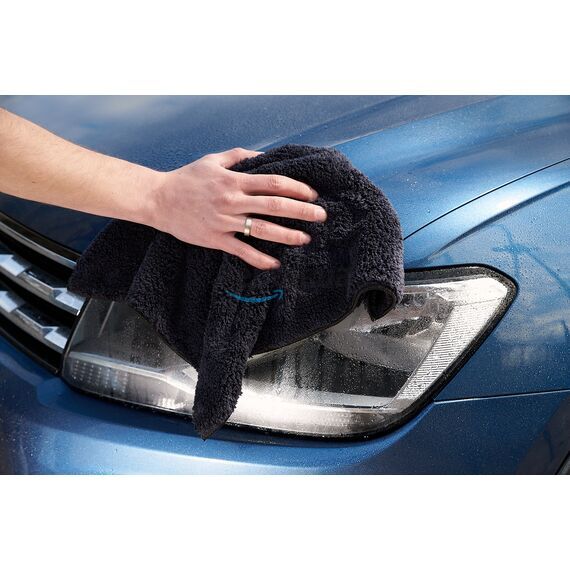 WIPERS Schwarzes MikrofaserTüch чорна універсальна серветка з мікрофібри (Німеччина) 40х40 см 500 gsm, зображення 6