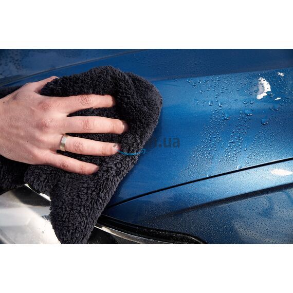 WIPERS Schwarzes MikrofaserTüch чорна універсальна серветка з мікрофібри (Німеччина) 40х40 см 500 gsm, зображення 12