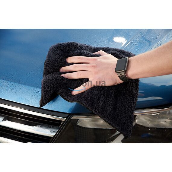 WIPERS Schwarzes MikrofaserTüch чорна універсальна серветка з мікрофібри (Німеччина) 40х40 см 500 gsm, зображення 8