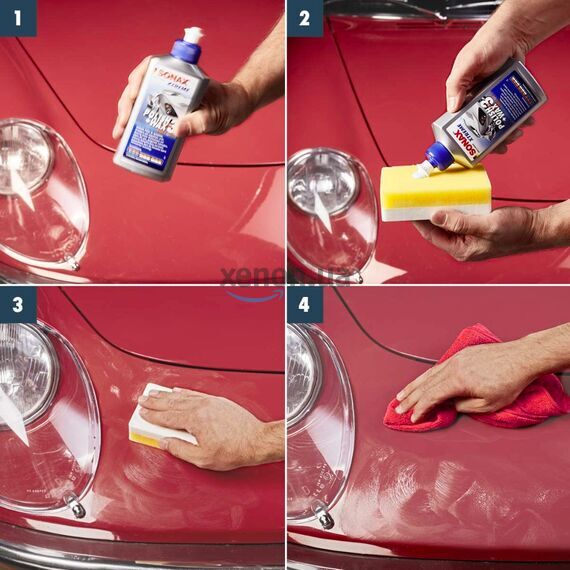 SONAX XTREME Polish + Wax 3 Hybrid NPT очищающий полироль с воском 250 мл, Объем: 250 мл, изображение 3