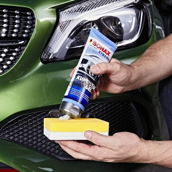 SONAX XTREME Knuststoff Gel (Plastic Restorer) гель для ухода за пластиком автомобиля 250 мл, изображение 2