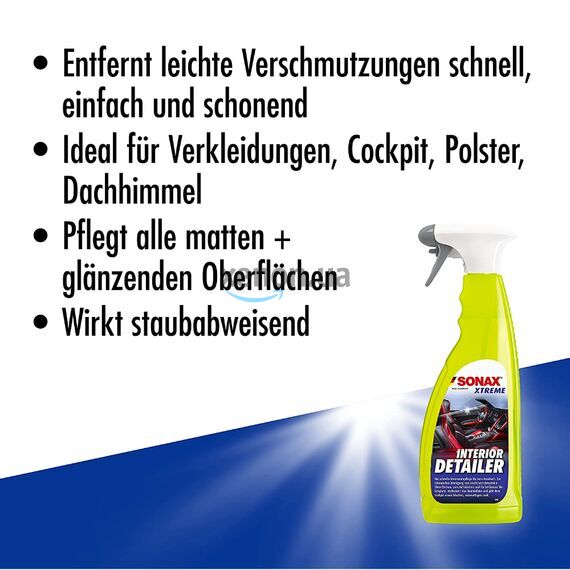 SONAX XTREME Interior Detailer універсальний діток інтер'єру 750 мл, зображення 6