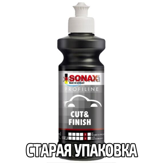SONAX PROFILINE Cut +Finish 05-05 одношаговая полировальная паста 250 мл, Объем: 250 мл, изображение 7