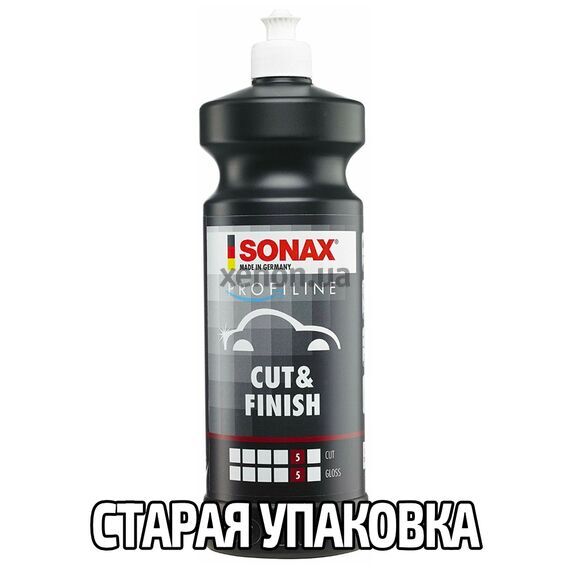 SONAX PROFILINE Cut +Finish 05-05 одношаговая полировальная паста 1 л, Объем: 1 л, изображение 7