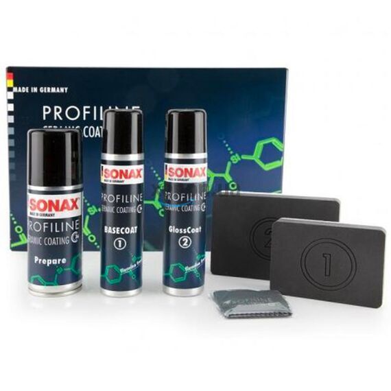 SONAX PROFILINE 06-03 CC36 Ceramic Coating керамічне захисне покриття у наборі, зображення 2