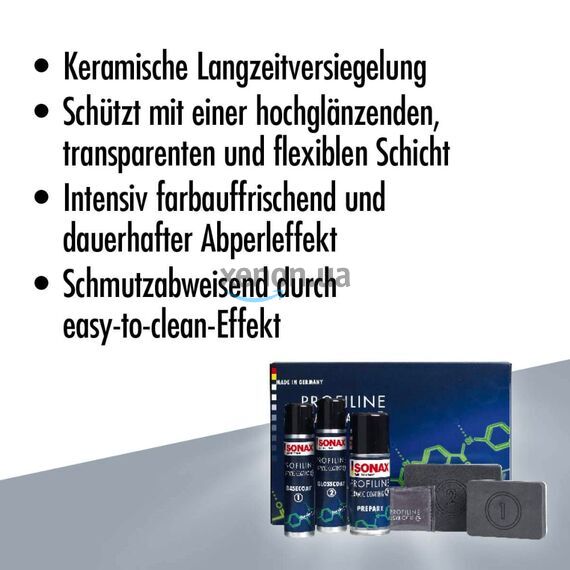 SONAX PROFILINE 06-03 CC36 Ceramic Coating керамічне захисне покриття у наборі, зображення 12