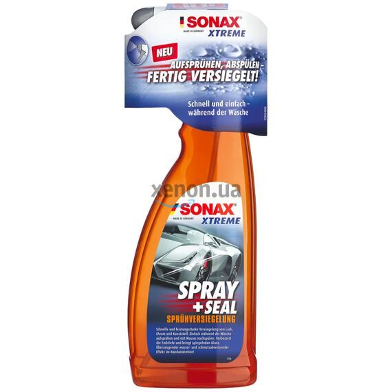 SONAX XTREME Spray +Seal (Protect) быстрый герметик кузова с силантом и блеском 750 мл