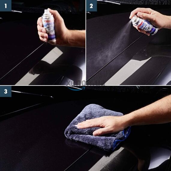 SONAX XTREME Ceramic Lack Protect керамічне покриття (рідке скло) для захисту на 9 місяців у наборі, зображення 3