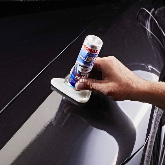 SONAX XTREME Ceramic Lack Protect керамічне покриття (рідке скло) для захисту на 9 місяців у наборі, зображення 4