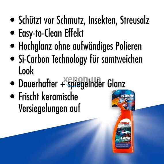 SONAX XTREME Ceramic Spray Coating Versiegelung керамический герметик кузова 750 мл, изображение 6 SONAX XTREME Ceramic Spray Coating Versiegelung керамический герметик кузова 750 мл, изображение 6