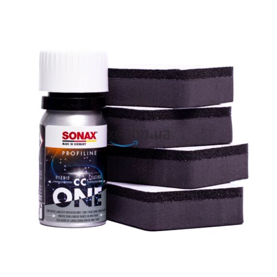 SONAX PROFILINE CC One Hybrid Coating одношаговое керамическое защитное покрытие для автомобиля 50 мл, изображение 2