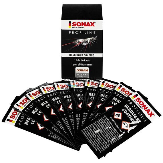 SONAX PROFILINE Headlight Coating керамическое защитное покрытие для пластиковых фар, изображение 3