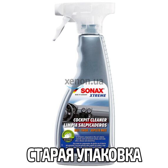 SONAX XTREME Cockpit Reiniger интенсивный очиститель пластика матовый 500 мл, изображение 10