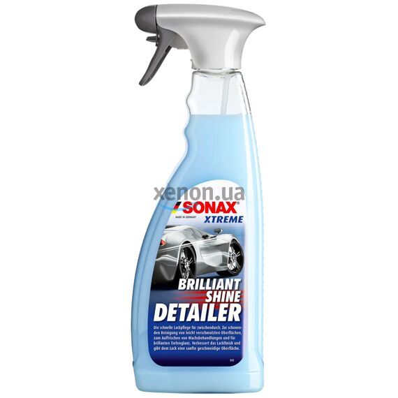 SONAX XTREME Brilliant Shine Detailer быстрый детейлер с блеском 750 мл, изображение 2