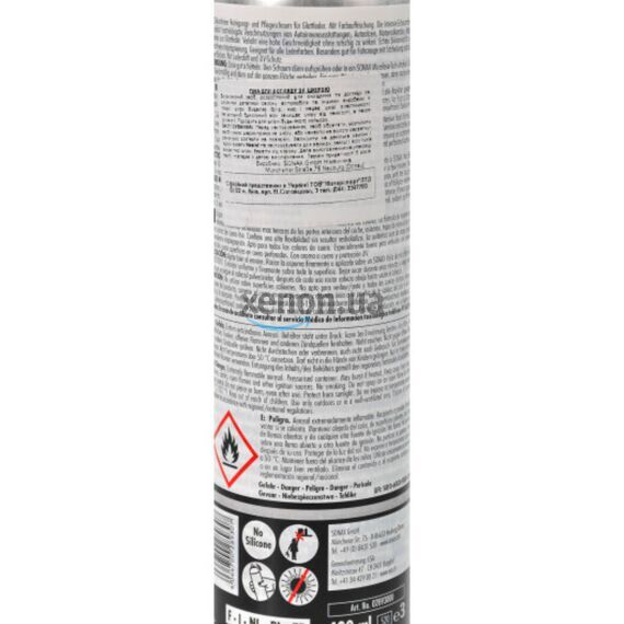 SONAX PROFILINE Leather Care Foam пена для ухода за кожей автомобиля 400 мл, изображение 6