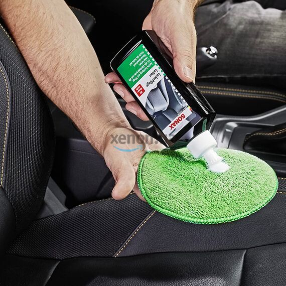 SONAX LederPflege Lotion лосьйон для догляду за шкірою авто 250 мл, зображення 4