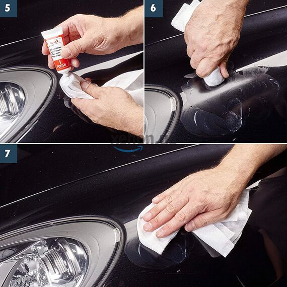 SONAX KratzerEntferner Set набор для удаления царапин 50 мл, изображение 4