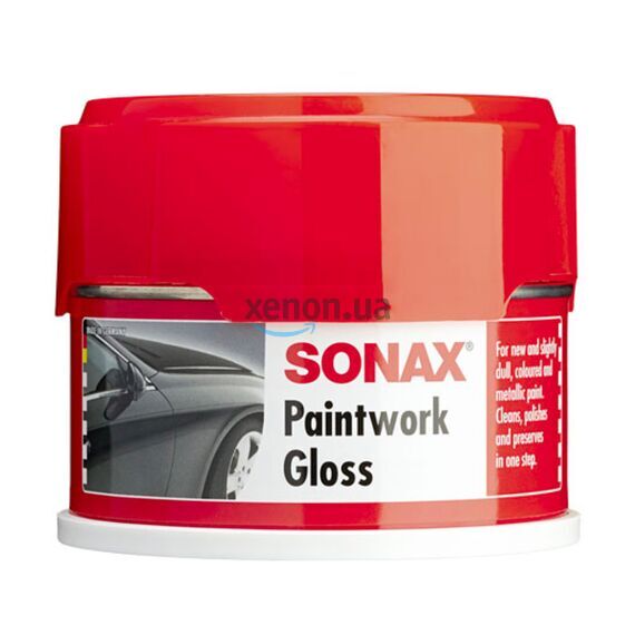 SONAX PaintWork Gloss защитный восковый глейз для кузова 250 мл, изображение 2
