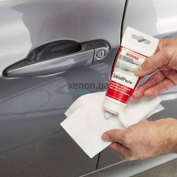 SONAX SchleifPaste универсальный антицарапин для ручного исплльзования 75 мл, изображение 3