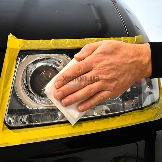 SONAX PROFILINE Headlight Restoration Kit набор для реставрации и защиты пластиковых фар 325 мл, изображение 5