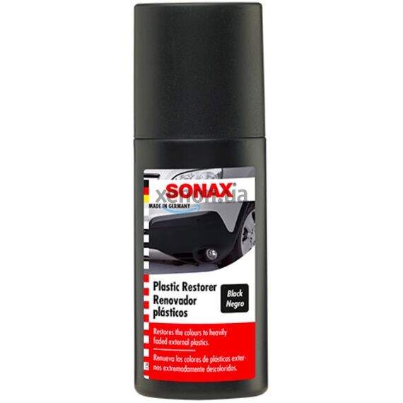 SONAX Knuststoff Neu (Plastic New Black) чернитель пластика с аппликатором 100 мл, изображение 9
