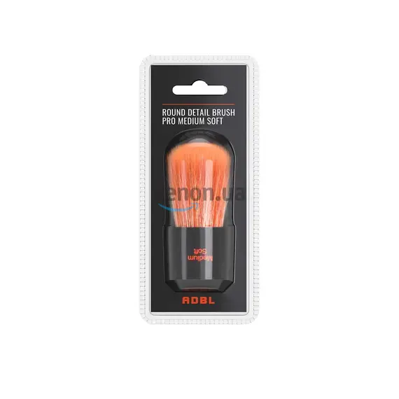 ADBL Round Detail Brush Pro Medium Soft кисть для детейлинга средней мягкости