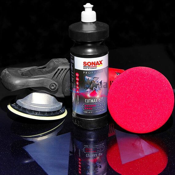 SONAX PROFILINE CutMax 06-04 абразивная паста для полировки кузова 1 л, изображение 4