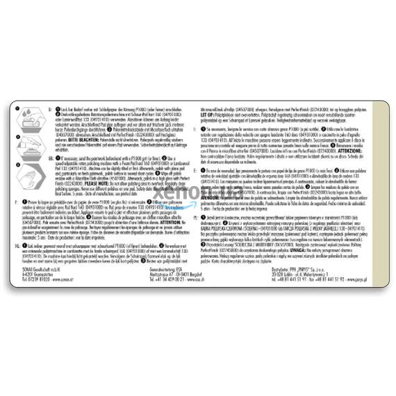 SONAX PROFILINE CutMax 06-04 абразивная паста для полировки кузова 1 л, изображение 11