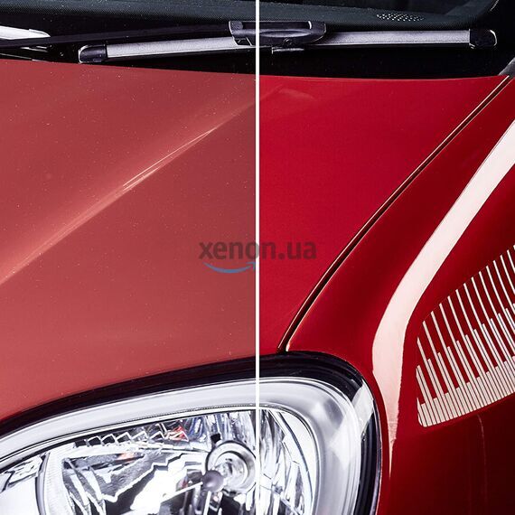 SONAX Polish +Wax Color красный полироль тефлон с воском 500 мл, Цвет: Красный, Объем: 500 мл, изображение 4