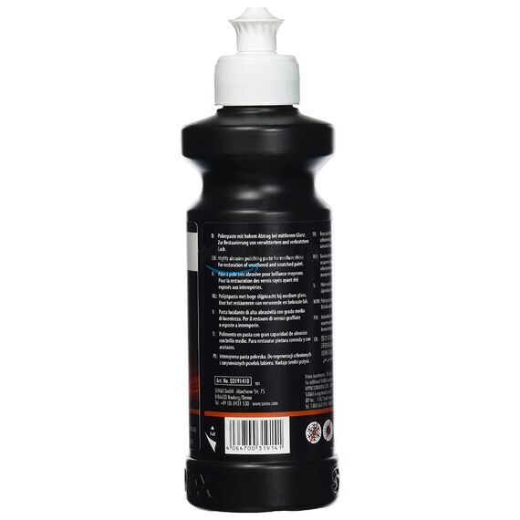 SONAX PROFILINE FS 05-04 абразивна паста для полірування кузова 250 мл, Обʼєм: 250 мл, зображення 2