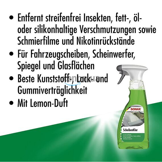 SONAX ScheibenKlar универсальный очиститель стекол 500 мл, изображение 7