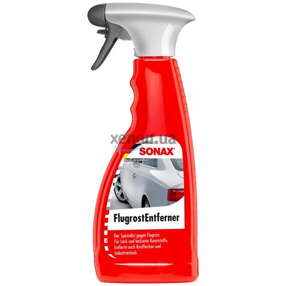 SONAX Flugrost Entferner преобразователь и очиститель ржавчины 500 мл, Объем: 500 мл, изображение 2 SONAX Flugrost Entferner преобразователь и очиститель ржавчины 500 мл, Объем: 500 мл, изображение 2