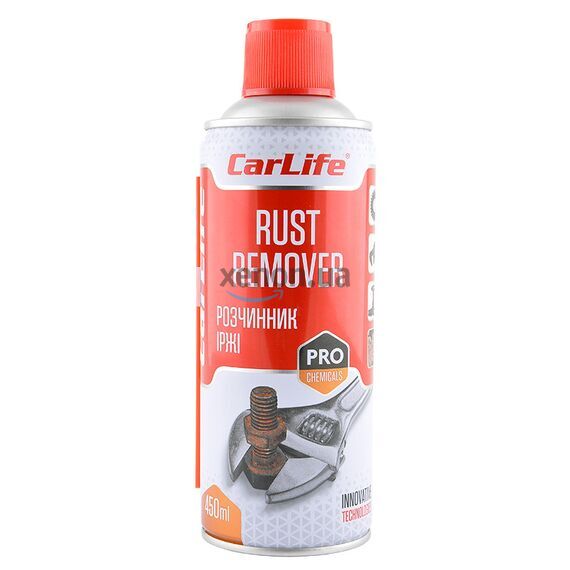 CarLife Rust Remover високоефективний видальник іржі 450 мл, Обʼєм: 450 мл