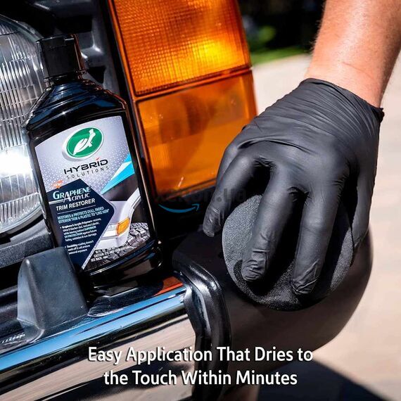 Turtle Wax Hybrid Solutions Graphene Acrylic Trim Restorer восстановитель пластика с графеном 300 мл, изображение 6 Turtle Wax Hybrid Solutions Graphene Acrylic Trim Restorer восстановитель пластика с графеном 300 мл, изображение 6