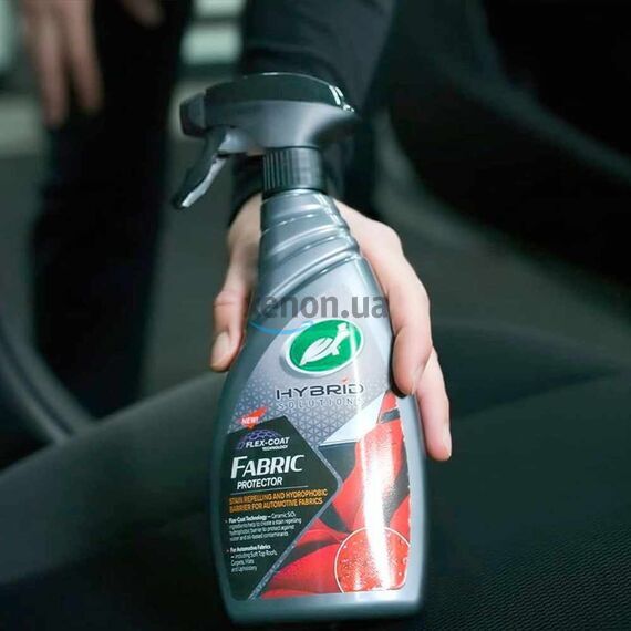 Turtle Wax Hybrid Solutions Fabric Protector захисний засіб для тканин 500 мл, зображення 3 Turtle Wax Hybrid Solutions Fabric Protector захисний засіб для тканин 500 мл, зображення 3