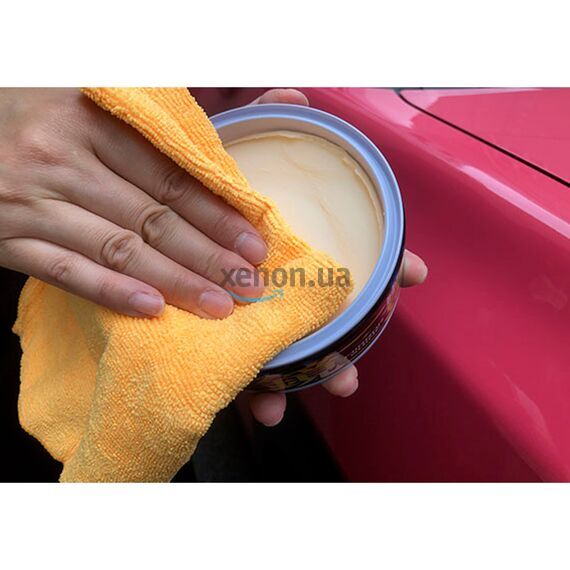 SOFT99 Fusso Coat Mirror Shine for Dark воск зеркальный блеск для темных автомобилей 200 г, изображение 4